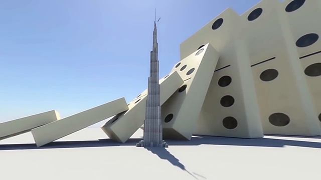 Domino Effect - The largest domino simulation V2