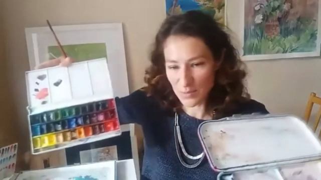 Акварель, как собрать свою палитру и какие цвета выбрать. Часть 1