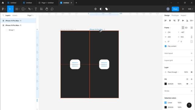 Анимированная кнопка в Фигма. Animated button in Figma.
