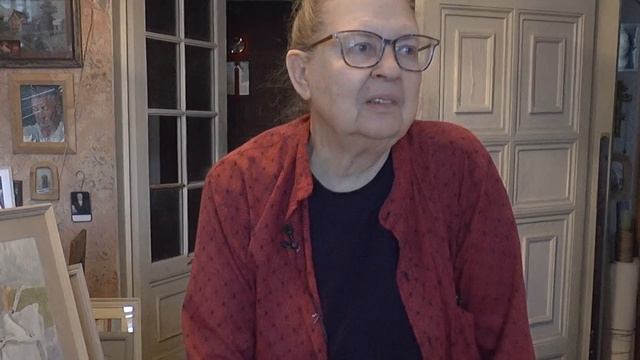 В мастерской художника Ирины Киселенко
