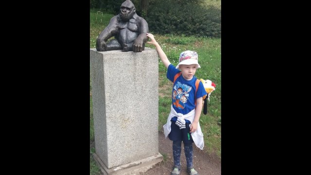 Зоопарк в Варшаве.Устин в польском зоопарке.Зоопарк.