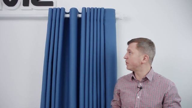 Электрокарниз на люверсах ONVIZ