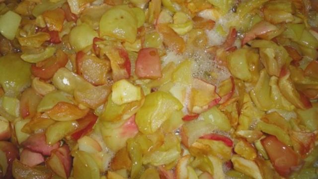 Варенье из яблок кусочками