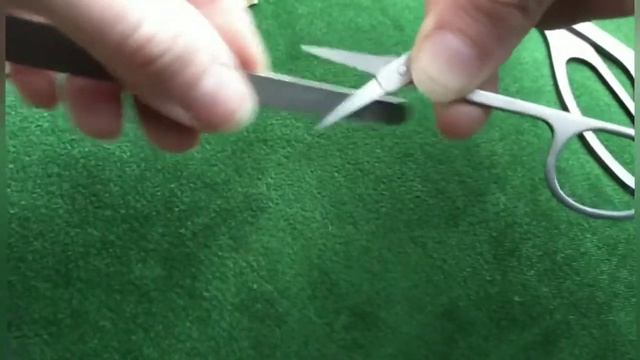 Простой способ заточить маникюные ножницы! Будут как новые!
