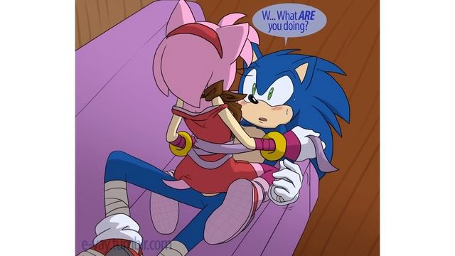 Bunny Girl Amy! -  Sonamy (Sonic x Amy) Comic Dub Compilation