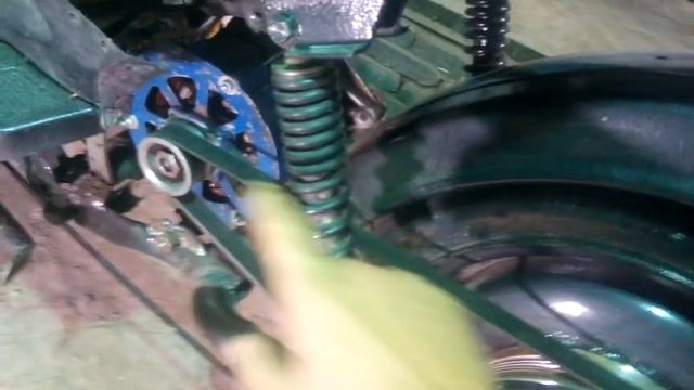 Переделка скутера на электротягу от Игоря Лотц