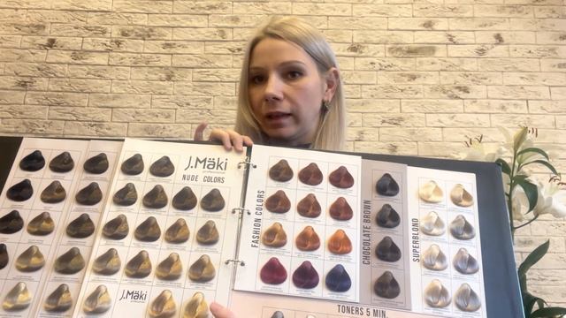 Красители J.Maki Professional