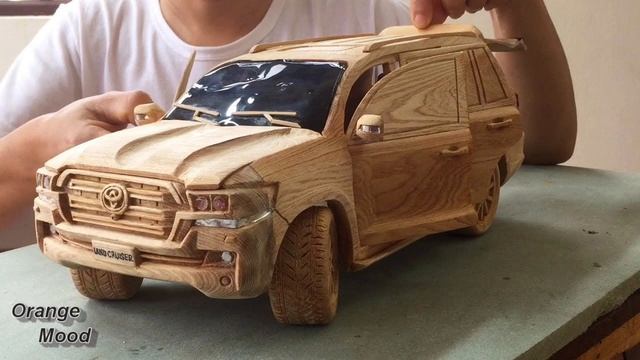 Резьба по дереву - машины из дерева! Искусство деревообработки! Wood carving - cars made of wood!