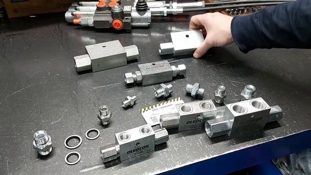 Гидрозамок двустороннего действия линейный VRDE VBPDE LVDT A050253.01.00