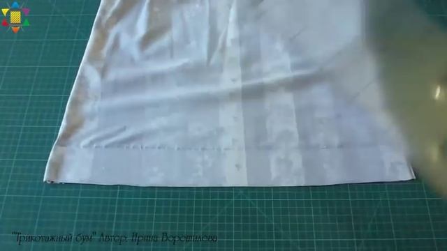 Как подшить майку или футболку на машинке