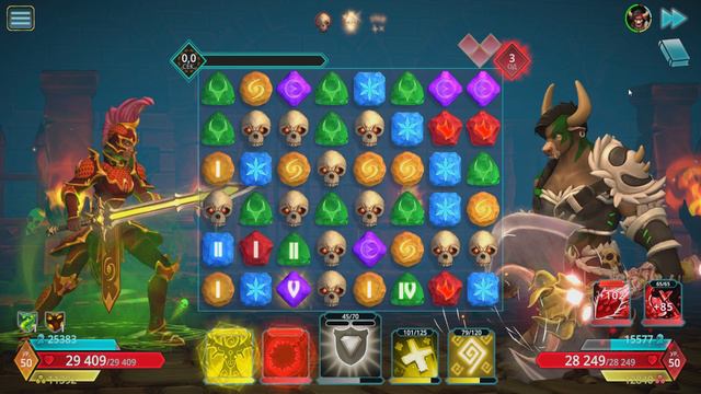 Puzzle Quest 3 - Dok vs oneEyEstang22