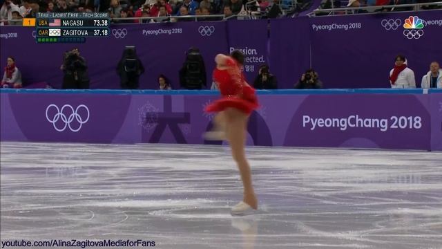 Alina Zagitova Olymp 2018 Team Event FS 1 158.08 B