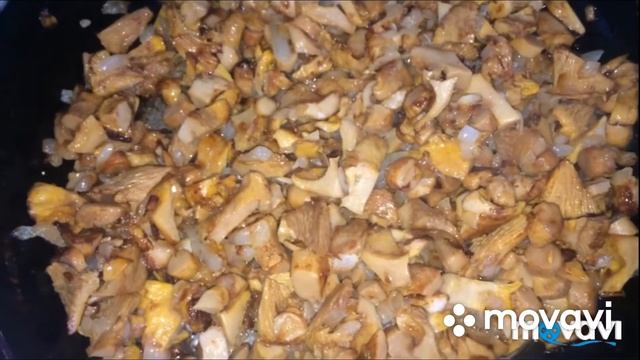Самые вкусные жаренные лисички! Как правильно сушить и хранить лисички.