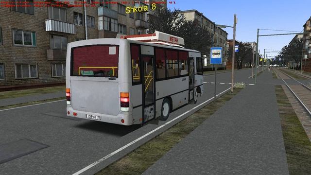 OMSI 2 Обзор автобуса ПАЗ 3204 Колхоз на карте Староволск маршрут 6.