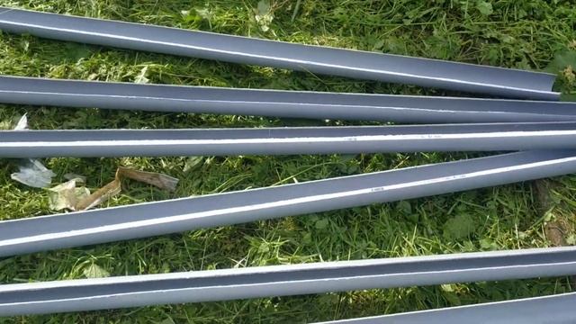 Водосточная система из канализационных труб ПВХ печальный опыт