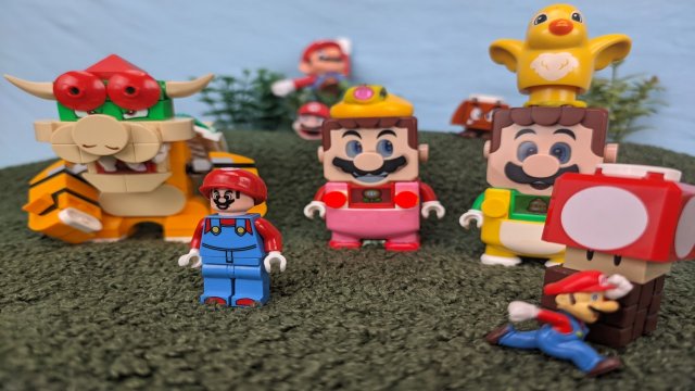 Лего Марио Чики Ча ча Бум Бум Танец