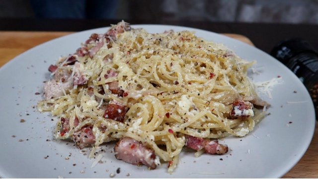 Рецепт ПАСТА КАРБОНАРА | Как приготовить Spaghetti Carbonara