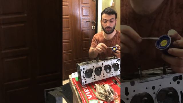 Притирка клапанов ГБЦ своими руками #авторемонт