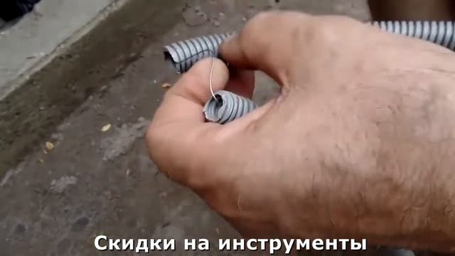 Как проложить электрический провод на даче под землей от Дачного мастера