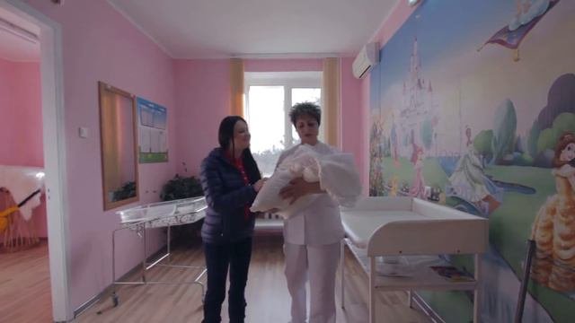 Красивая выписка из роддома