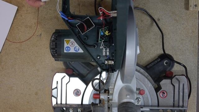 Ставим плавный пуск на Metabo KGS 216M. How to make a soft start power.