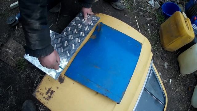 Восстановление МТЗ-80 (делаем крылья)