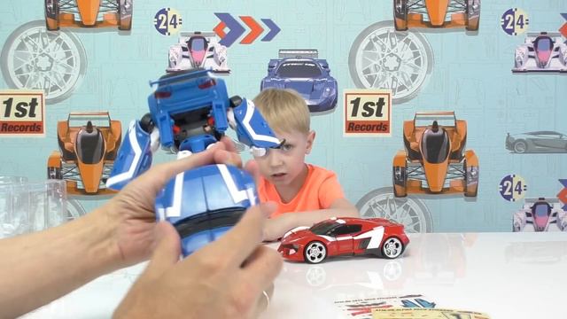 Машины трансформеры. Тобот Атлон Альфа и Тобот Атлон Бета.