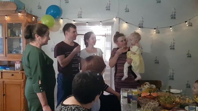 ЗАБАВЕ 1 ГОД! ПРАЗДНУЕМ ДЕНЬ РОЖДЕНИЯ!ВСЕ РОДНЫЕ ПРИШЛИ В ГОСТИ.