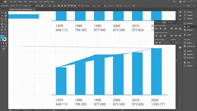Инфографика ДИАГРАММЫ Adobe Illustrator