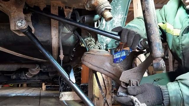 Черри Тиго, замена задних нижних поперечных тяг.