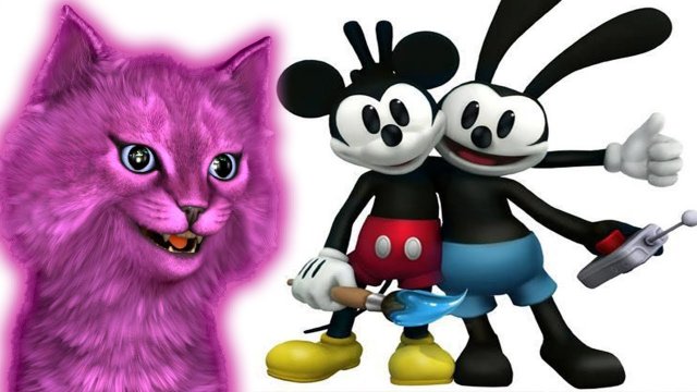 МИККИ МАУС  ИГРА МУЛЬТИК С ГОВОРЯЩИМ КОТЕНКОМ АБИ ► Epic Mickey  Две Легенды ◄ #2 детская игра #114