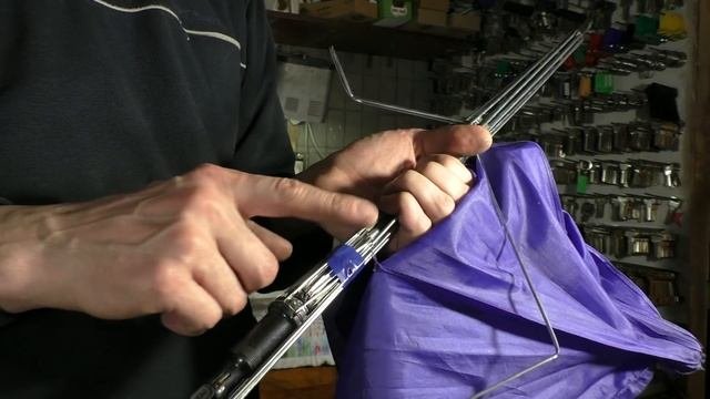 Ремонт зонтов часть 9 зонт трость разборка сборка ремонт