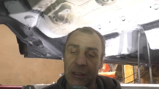 Герметик и антикор днища после пескоструя! АУДИ ФИНАЛ!