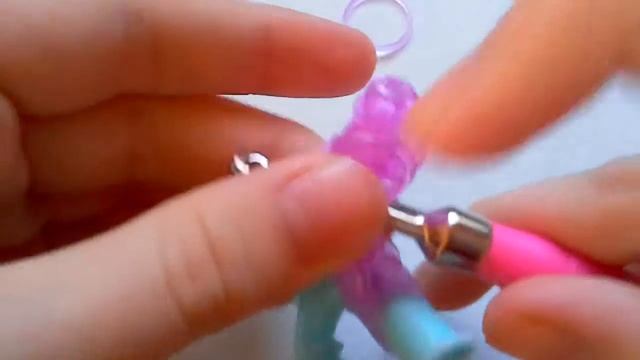 РЫБКА из резинок на рогатке