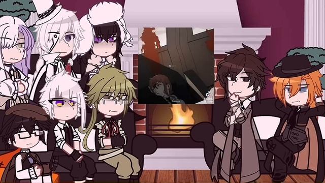 || BSD react to F.Y/n and M.Y/n || ENG / RUS || 3/ ? || By: Nikoletta ||