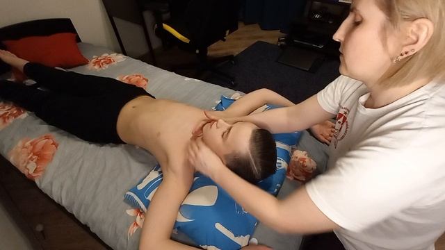 Asmr relax body massage