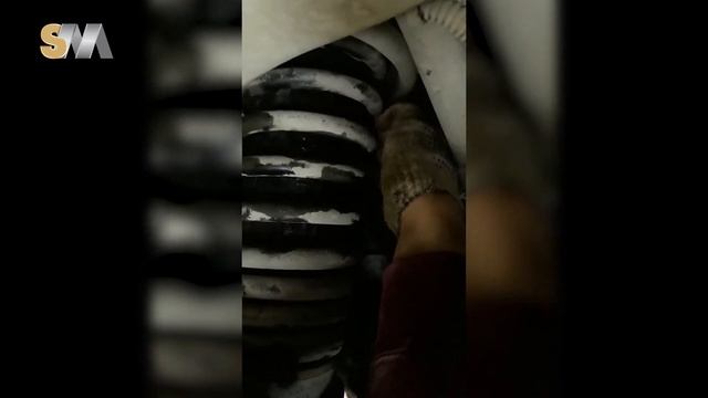 Установка пневмобаллонов в Hummer H2