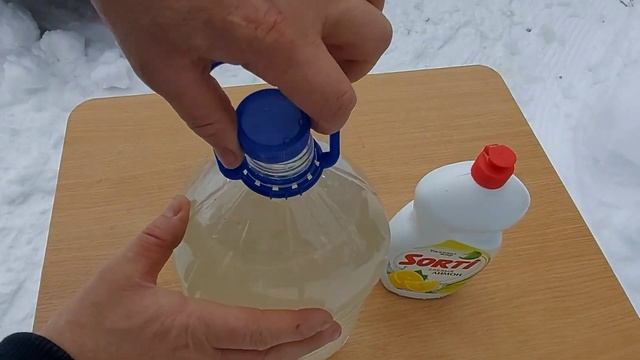 Как я делаю незамерзайку -42° из подручных средств. Незамерзающия жидкость своими руками