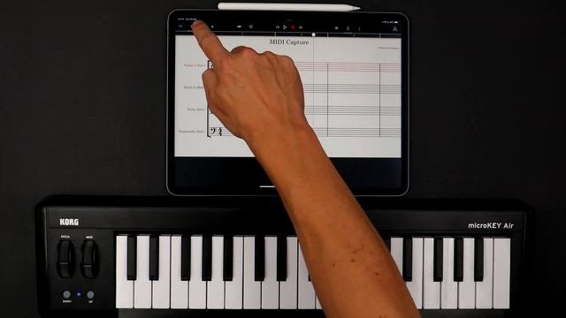 MIDI Capture | StaffPad Tutorial