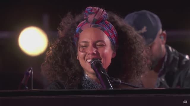 Alicia Keys & John Mayer - If I ain't got you - Gravity (Better audio quality)
