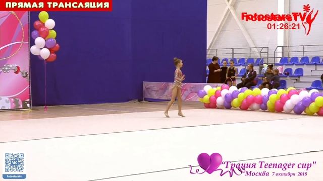 Открытый турнир по художественной гимнастике "Грация Teenager CUP 2018". БП