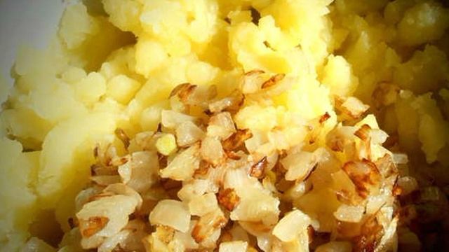 Постные картофельные зразы