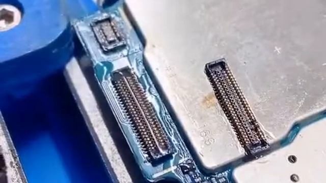замена коннектора дисплея samsung