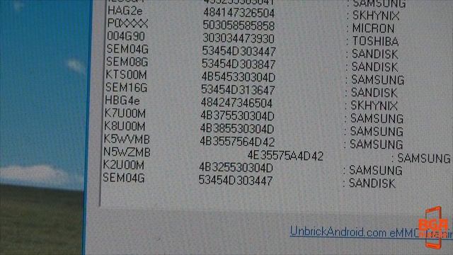 Важная информация о замене ЕММС на МТК смена CID