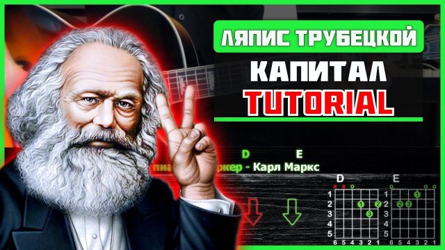 Ляпис Трубецкой (RADIO TAPOK) - Капитал | Разбор песни на гитаре