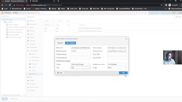 Proxmox- How to join a Proxmox Node to Active Directory