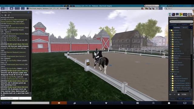 The Life of Second Life Horses