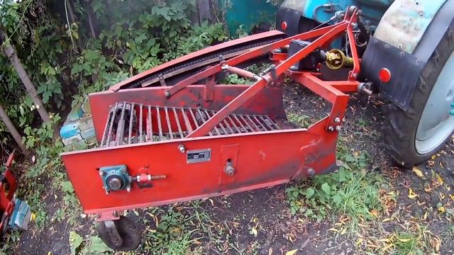 Обзор на китайскую картофелекопалку 4U-1.