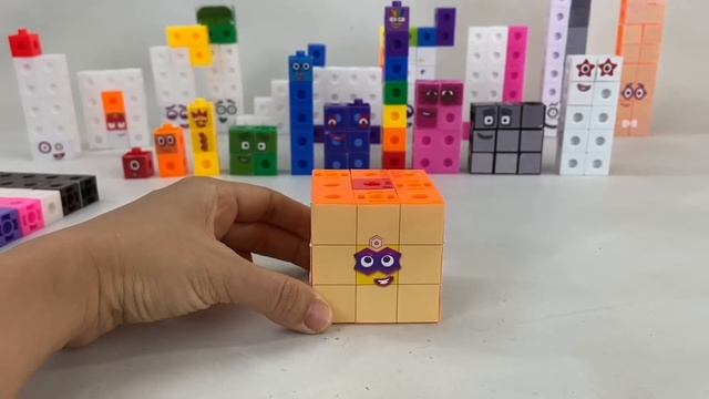 DIY Numberblocks 1 to 100 Snap Cubes Custom Set || Keiths Toy Box