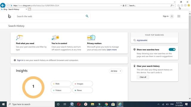 How to View Internet Explorer History, 2020